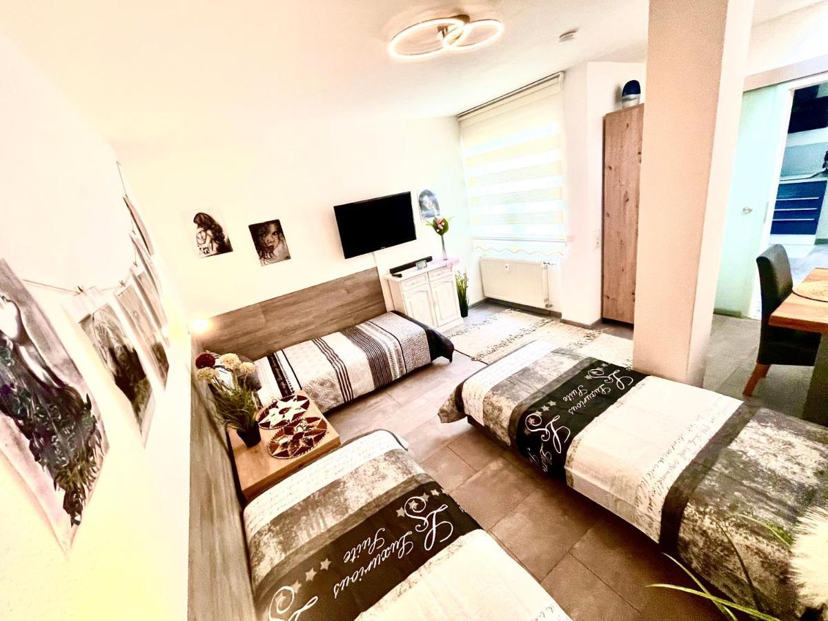 2 Room Galerie Einliegerwohnung In Rheinstetten, Messe Naehe, Rollstuhlfahrer Geeignet Luaran gambar